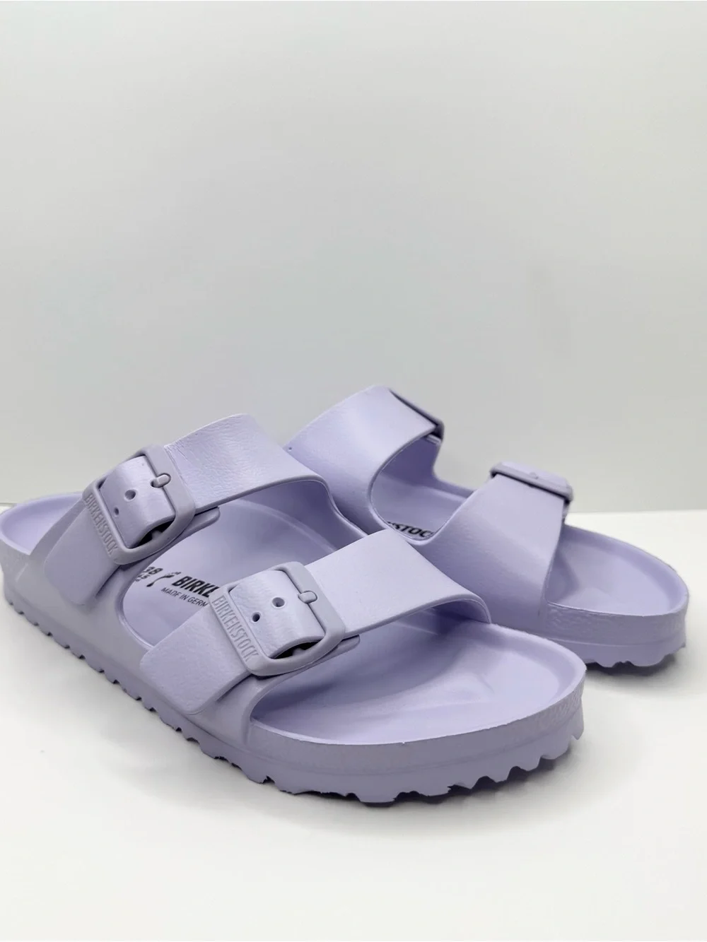 Birkenstock Arizona EVA Purple Fog Sandals Size 38 US Womens 7